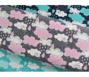 Jersey Clouds türkis mint - Petra Laitner